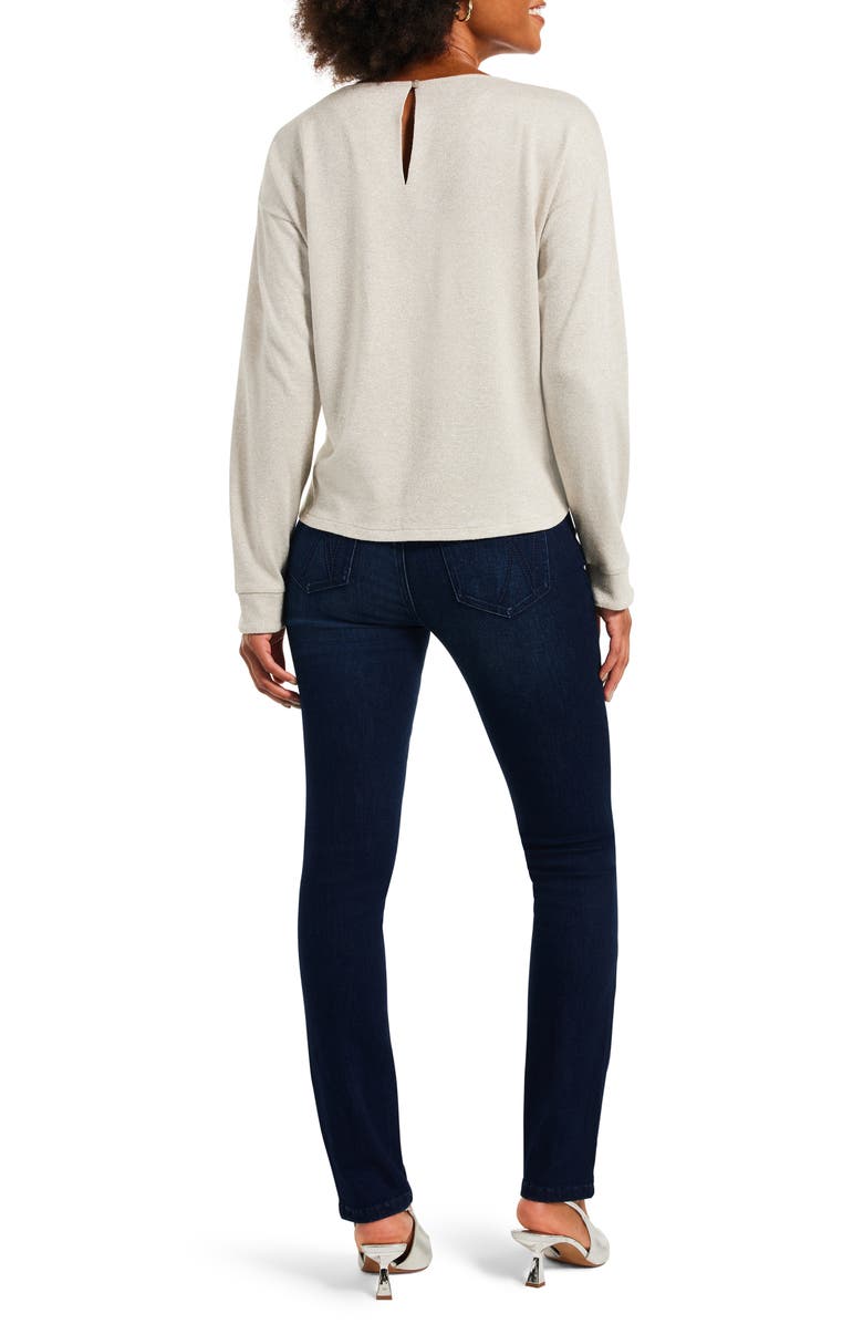 NIC+ZOE Everyday Sparkle Knit Top, Alternate, color,