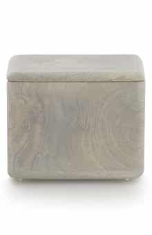Fiji Mango Wood Cotton Jar