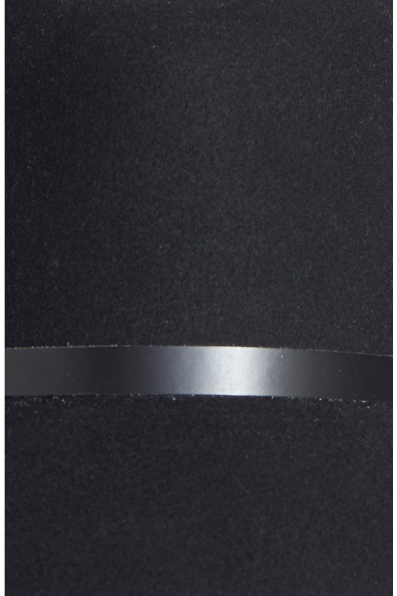Floppy Brim Felted Wool Fedora, Alternate, color, BLACK