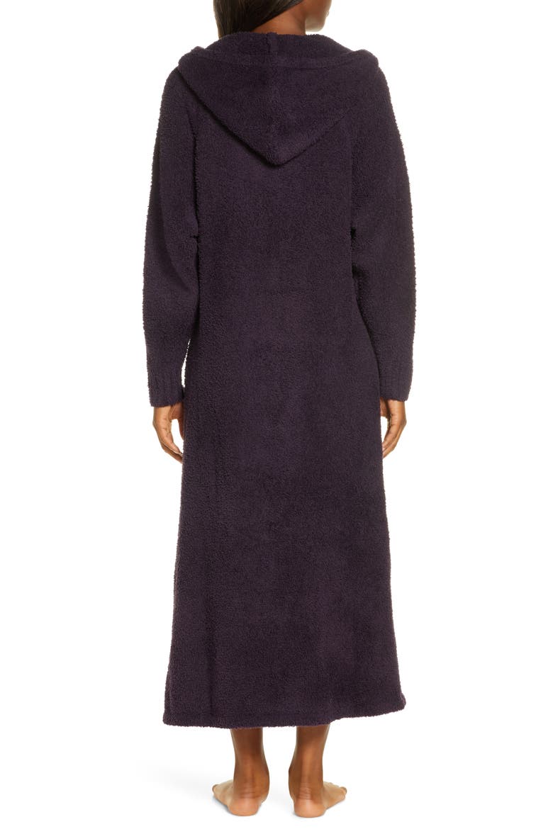 CozyChic® Hooded Zip Robe, Alternate, color, AMETHYST