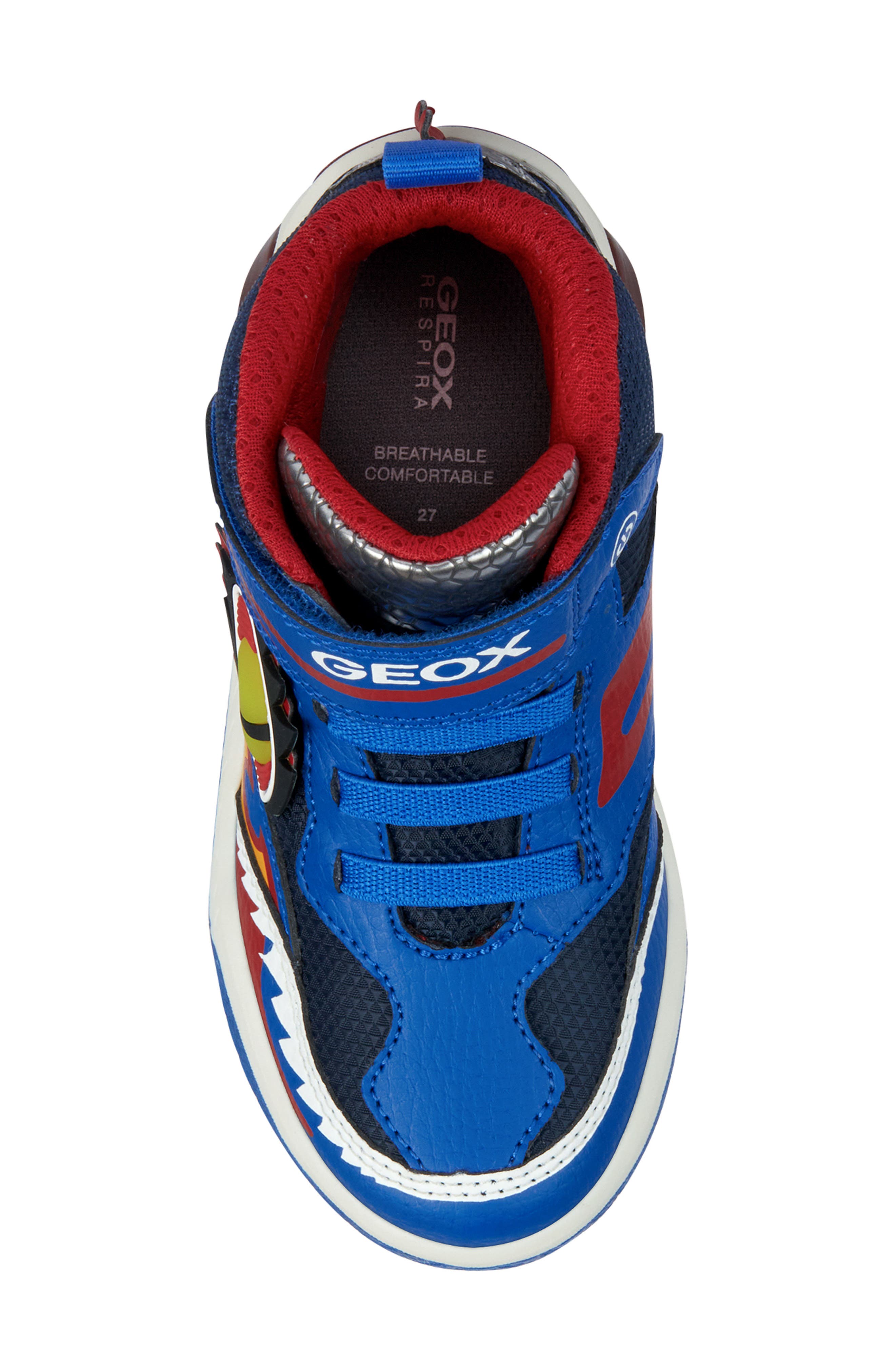 Geox Inek Dragon Light-Up Sneaker, Alternate, color, 