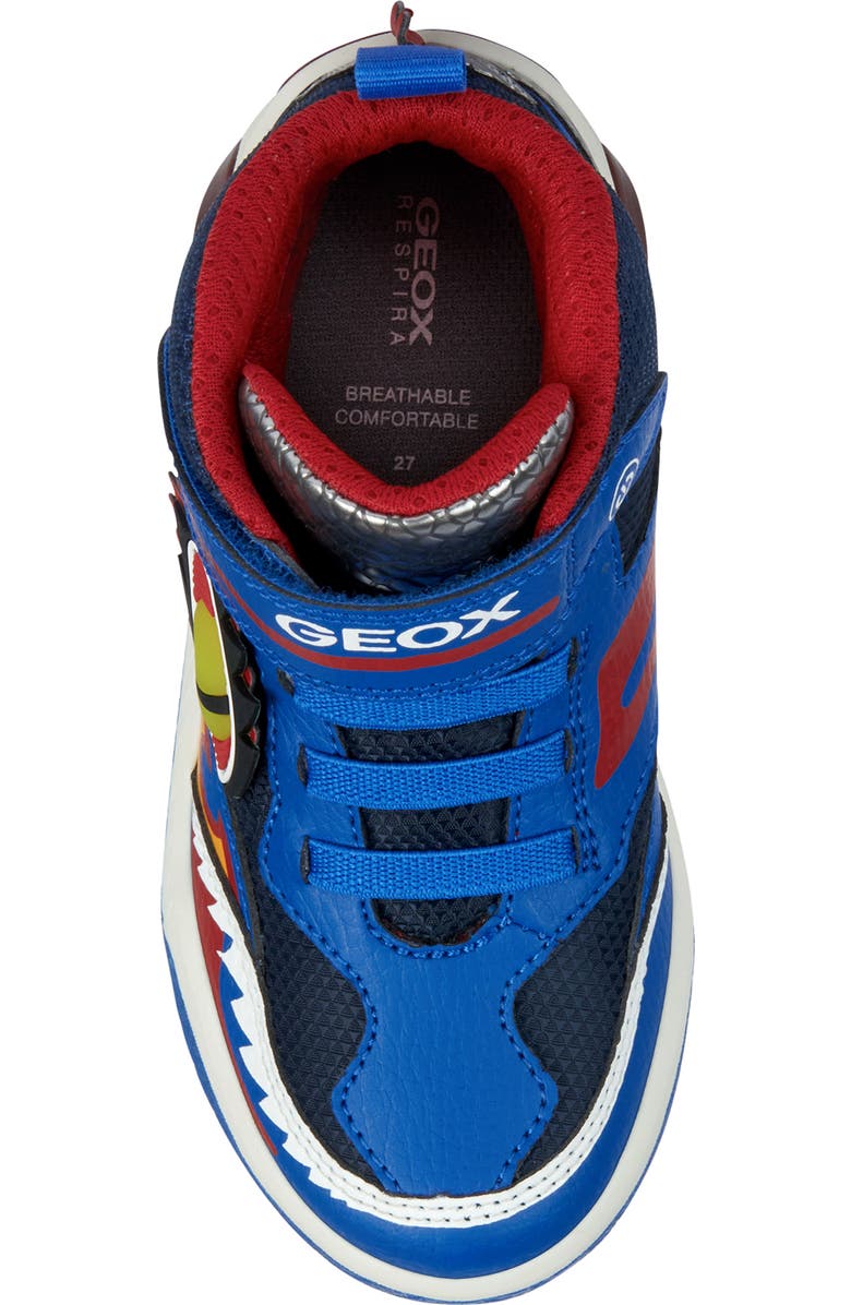 Geox Inek Dragon Light-Up Sneaker, Alternate, color,