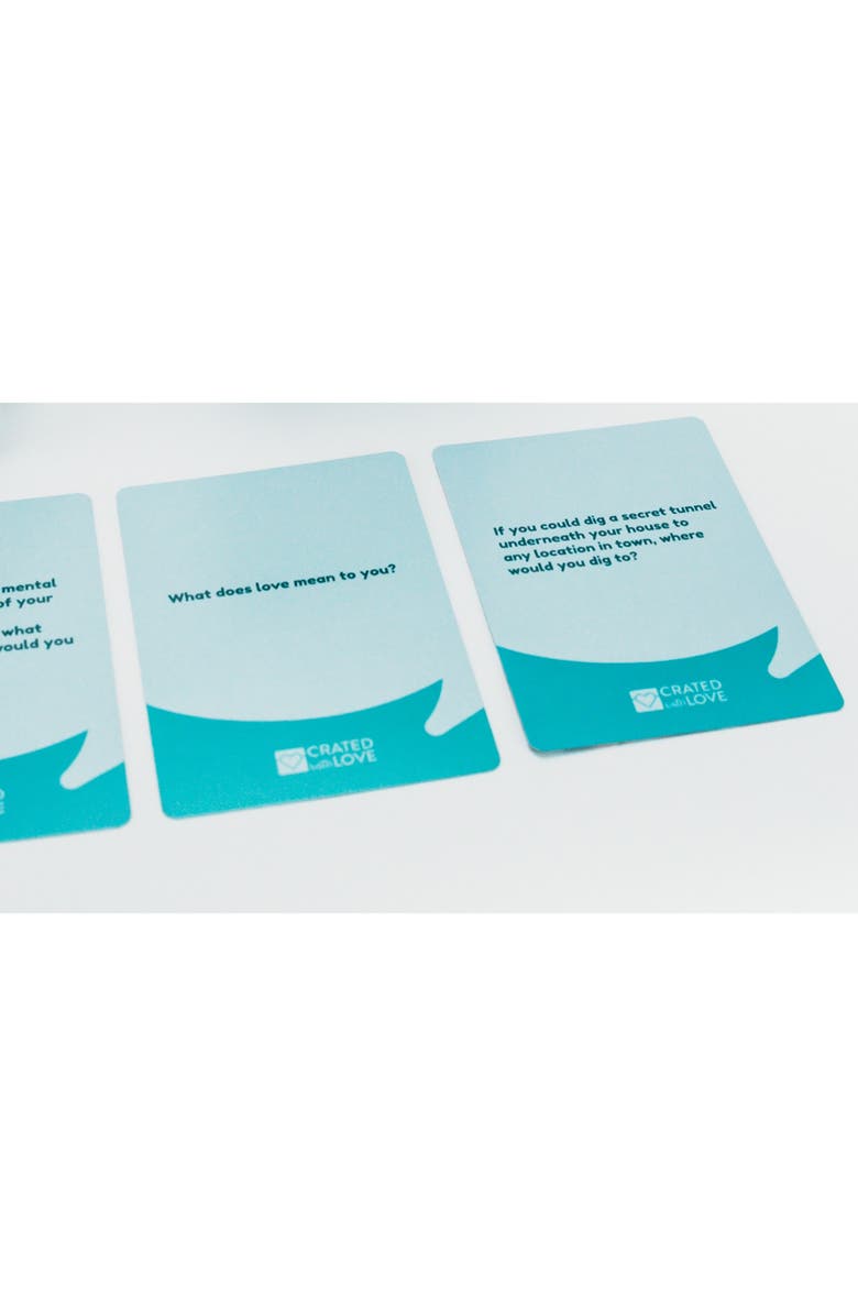 Crated with Love 141 Outrageous Conversation Starters For Couples, Alternate, color, Multicolored