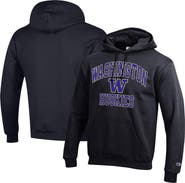 Champion Men's Champion Black Washington Huskies High Motor Pullover Hoodie