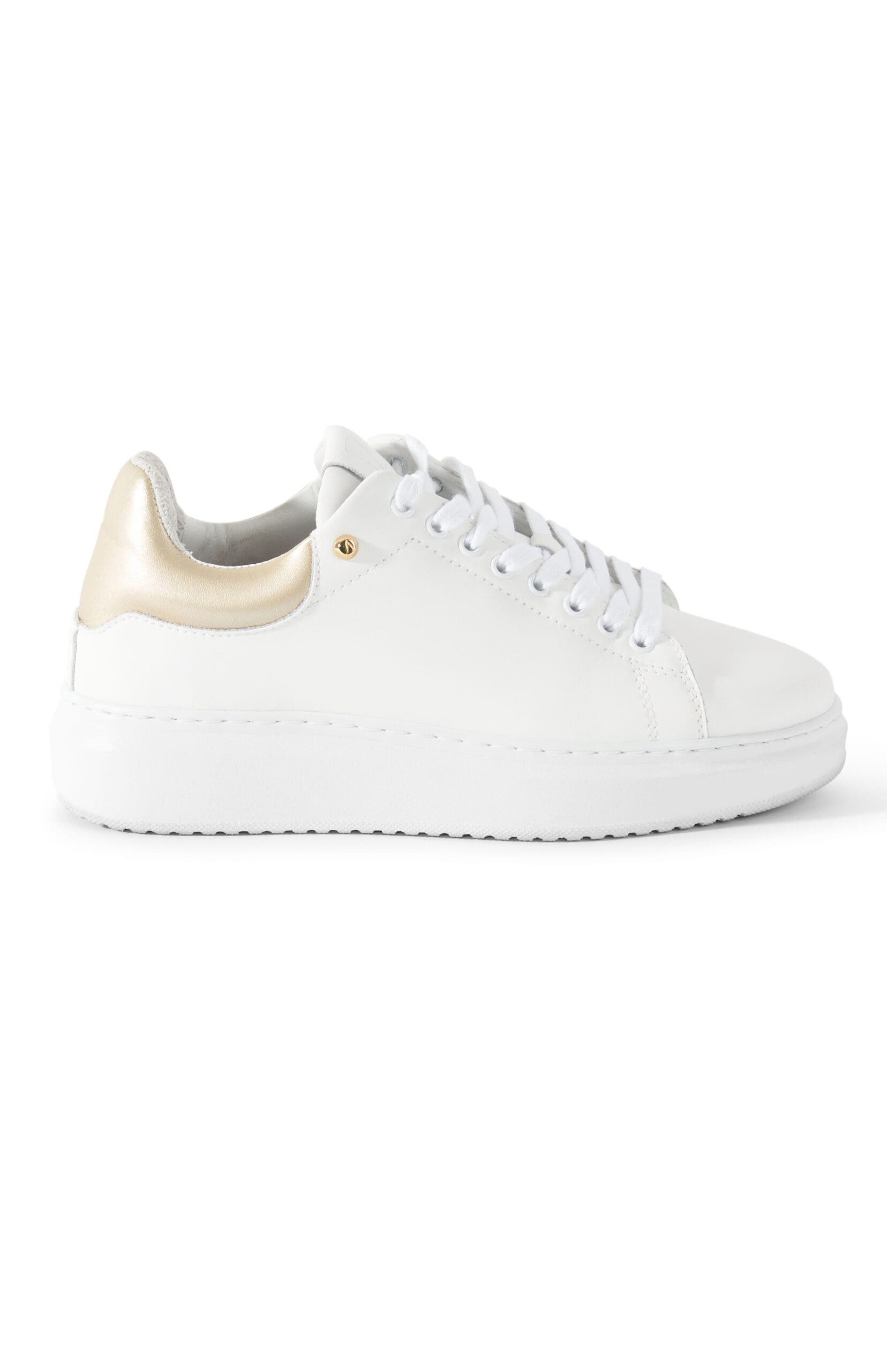 Nelly Orthopedic Sneakers, Main, color, White Leather