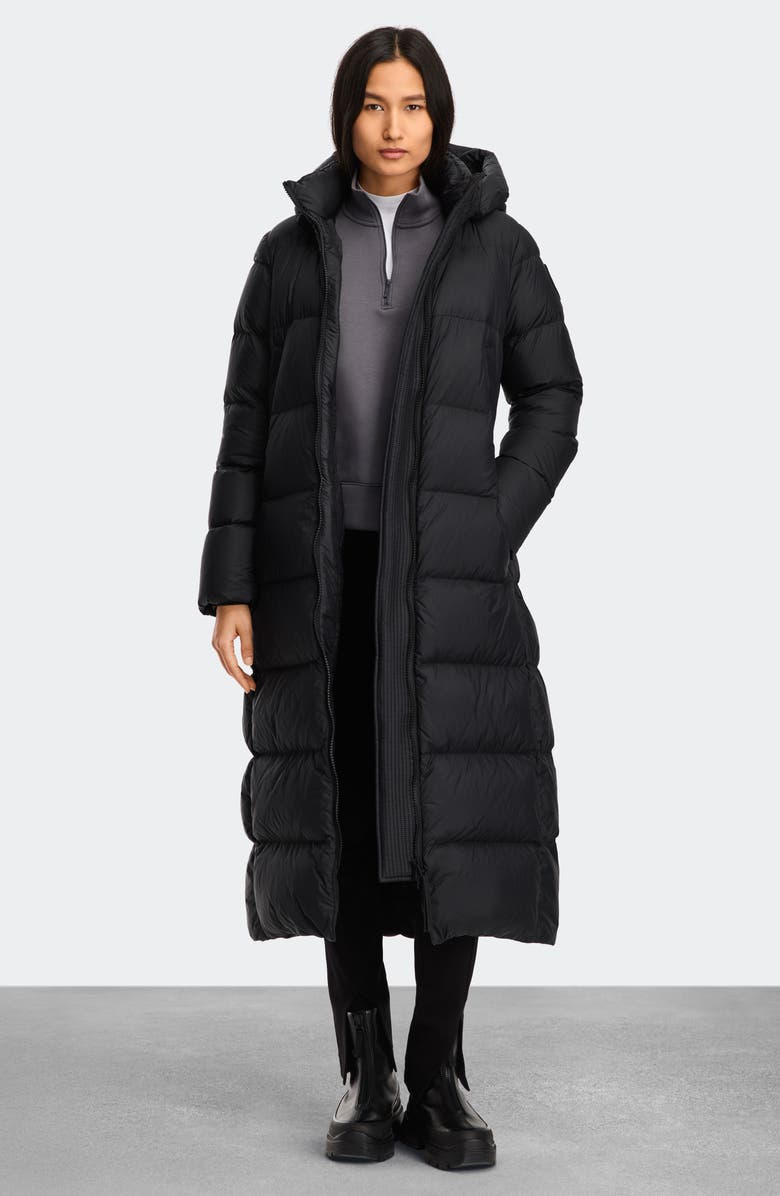 Canada Goose Mystique Tonal Label 750 Fill Power Down Long Puffer Coat, Alternate, color, 