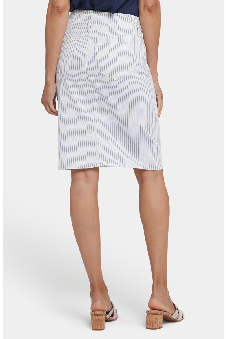 Hollywood High Waist Denim Skirt, Alternate, color, PALENCIA STRIPE