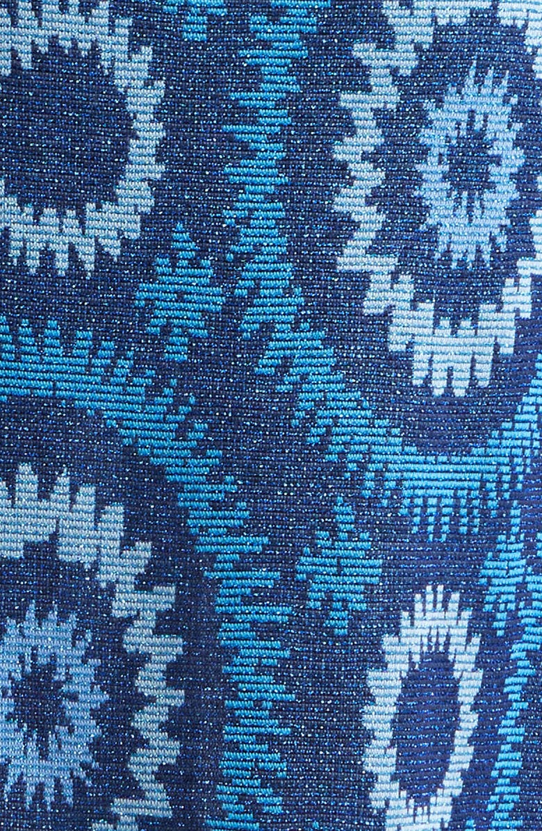 Ramy Brook Aya Halter Midi Dress, Alternate, color, Spring Navy/ Crystal Blue