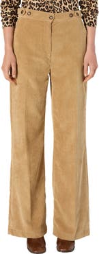 GERARD DAREL Cass Wide-Leg Corduroy Pants