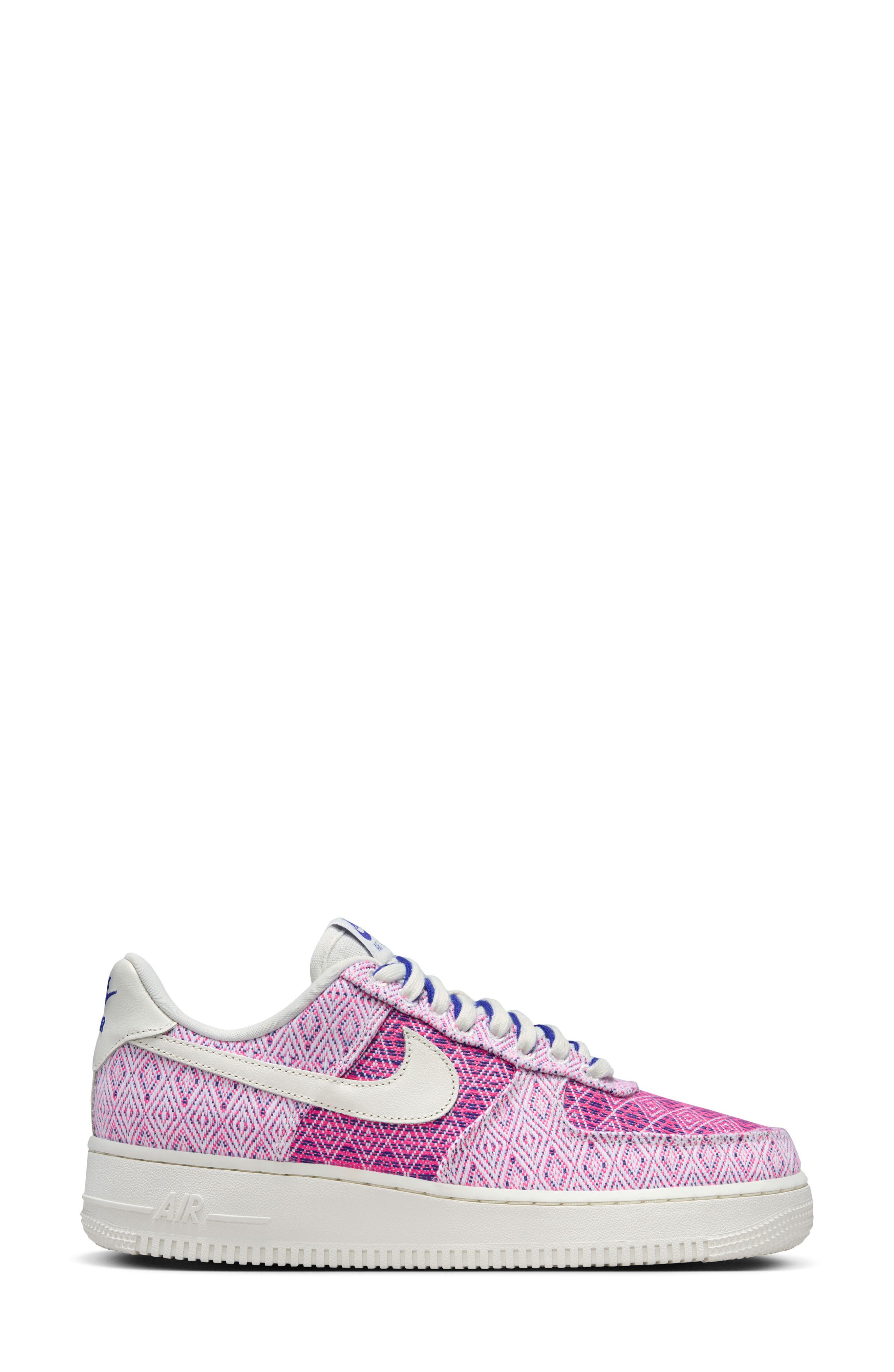 Air Force 1 '07 Basketball Sneaker, Alternate, color, MULTI/ SAIL/ CONCORD/ PINK