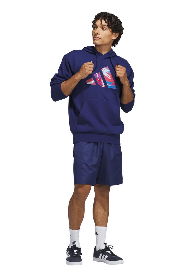 Camo Graphic Hoodie, Alternate, color, DARK BLUE