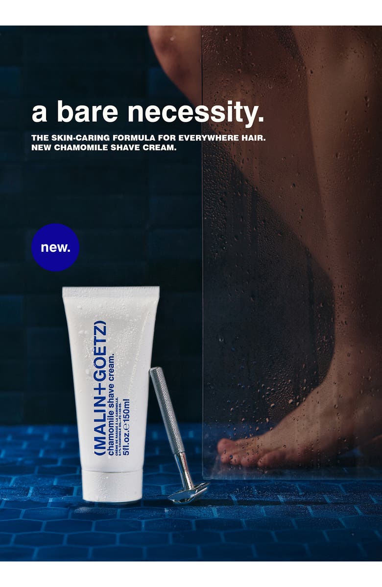 MALIN+GOETZ Chamomile Shave Cream, Alternate, color, White