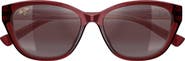 Maui Jim 54mm Polarized Gradient Cat Eye Sunglasses