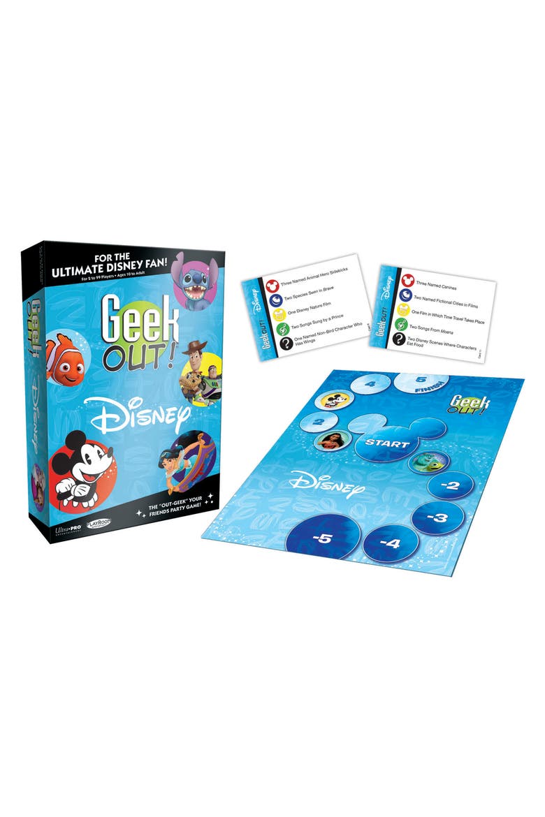 Geek Out Party Game - Disney® Edition, Alternate, color, BLUE MULTI