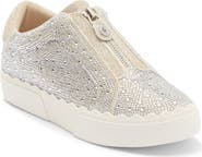 Anne Klein Cadia Zip Embellished Sneaker