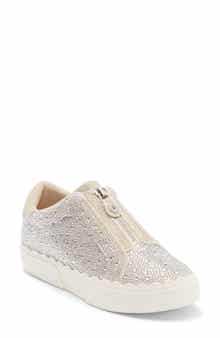 Anne Klein Cadia Zip Embellished Sneaker