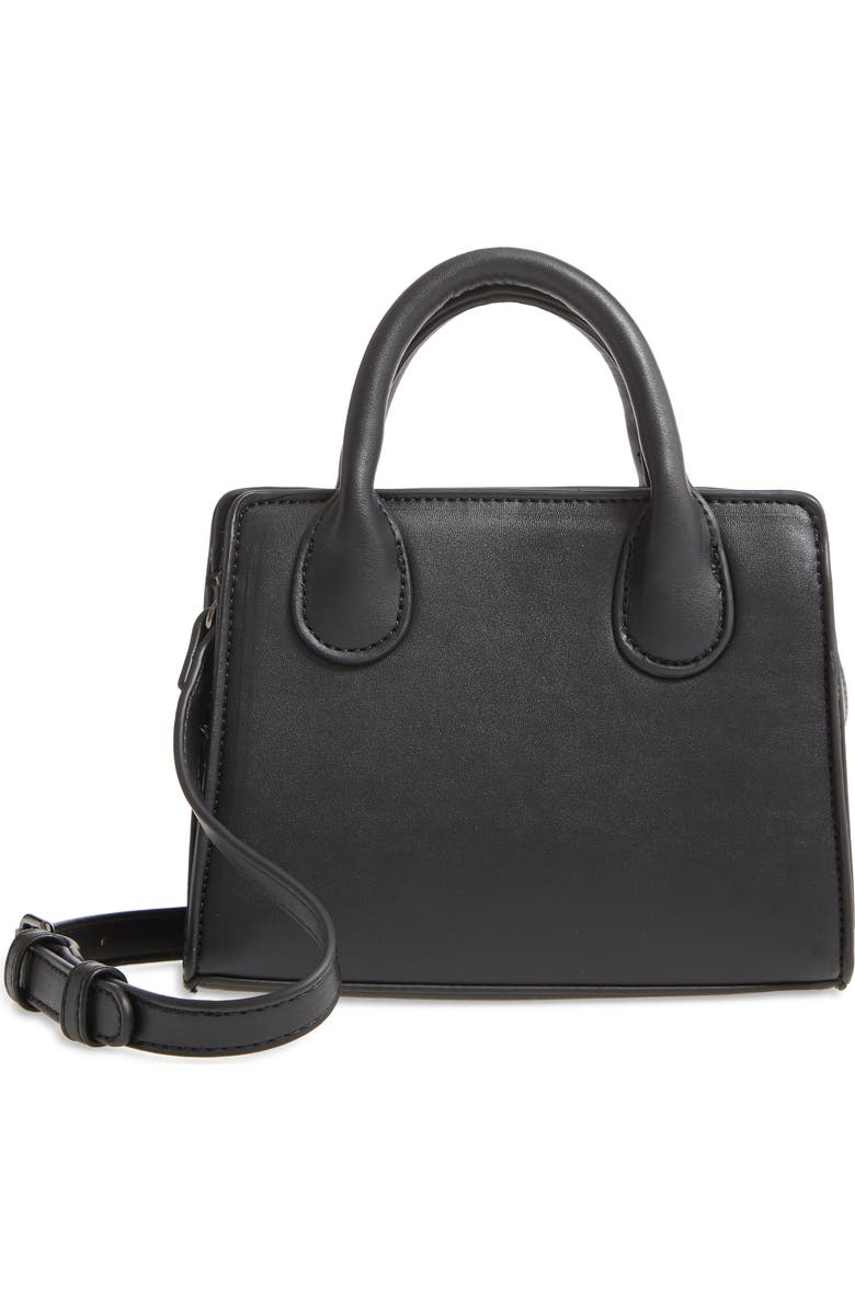 Malibu Skye Faux Leather Structured Mini Crossbody, Main, color,