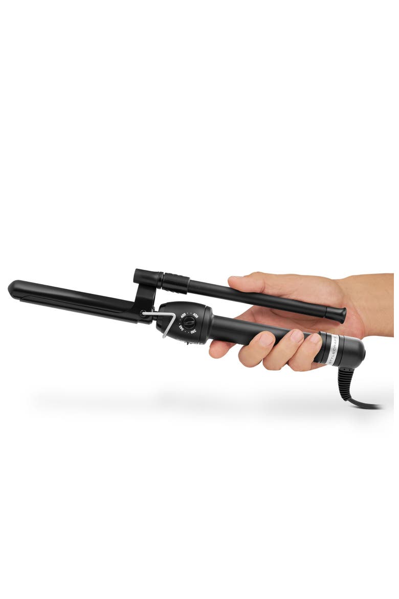 Stay-Temp Black Gold Marcel Curling Iron, Alternate, color, Black