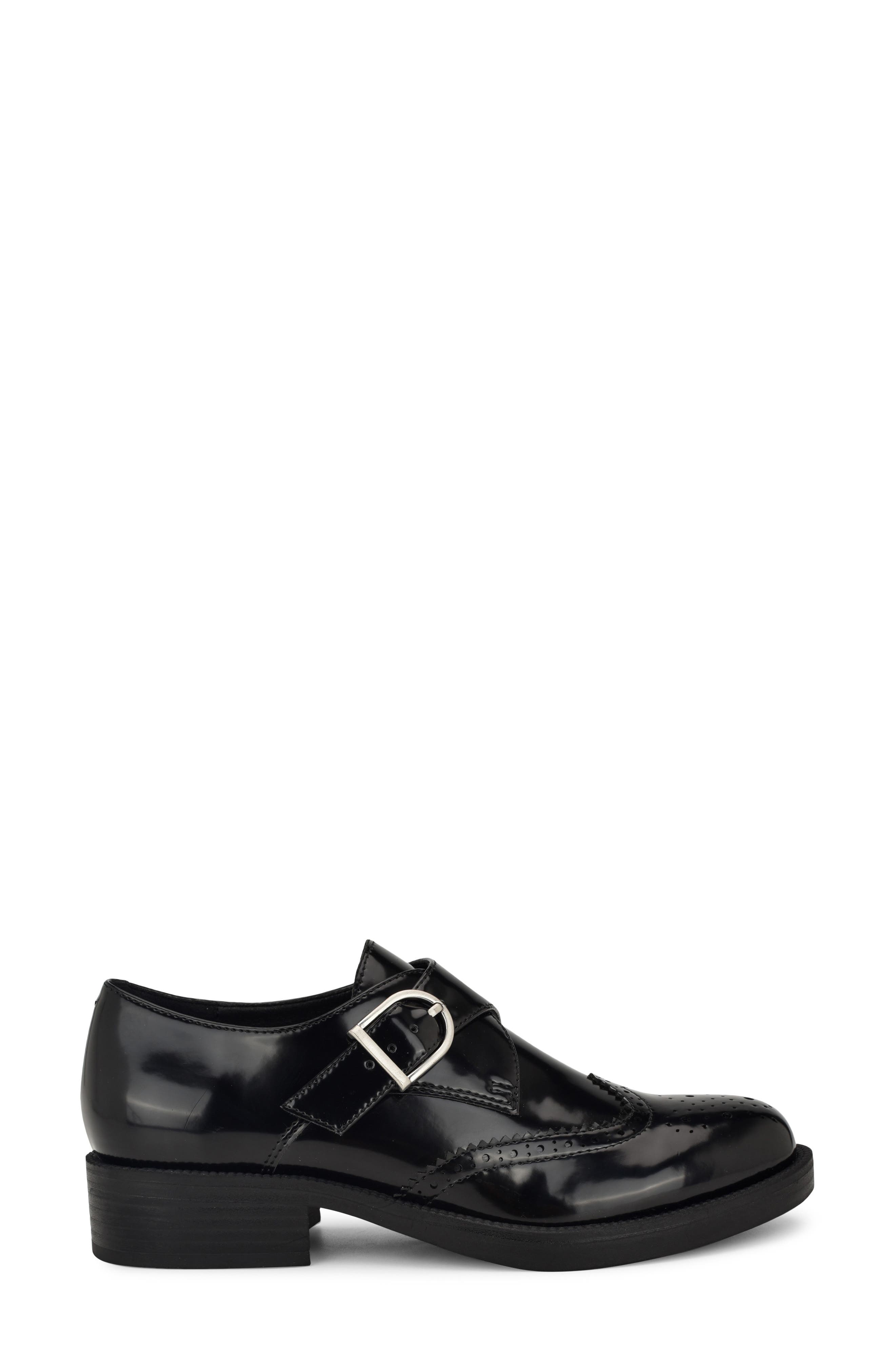Nine West Wingtip Monk Strap Loafer, Alternate, color, 