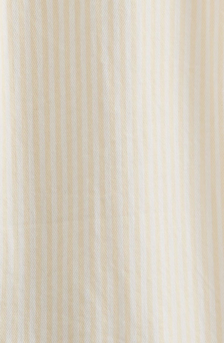 Nordstrom Stripe Cotton Romper, Alternate, color, Beige Wood Winnie Stripe