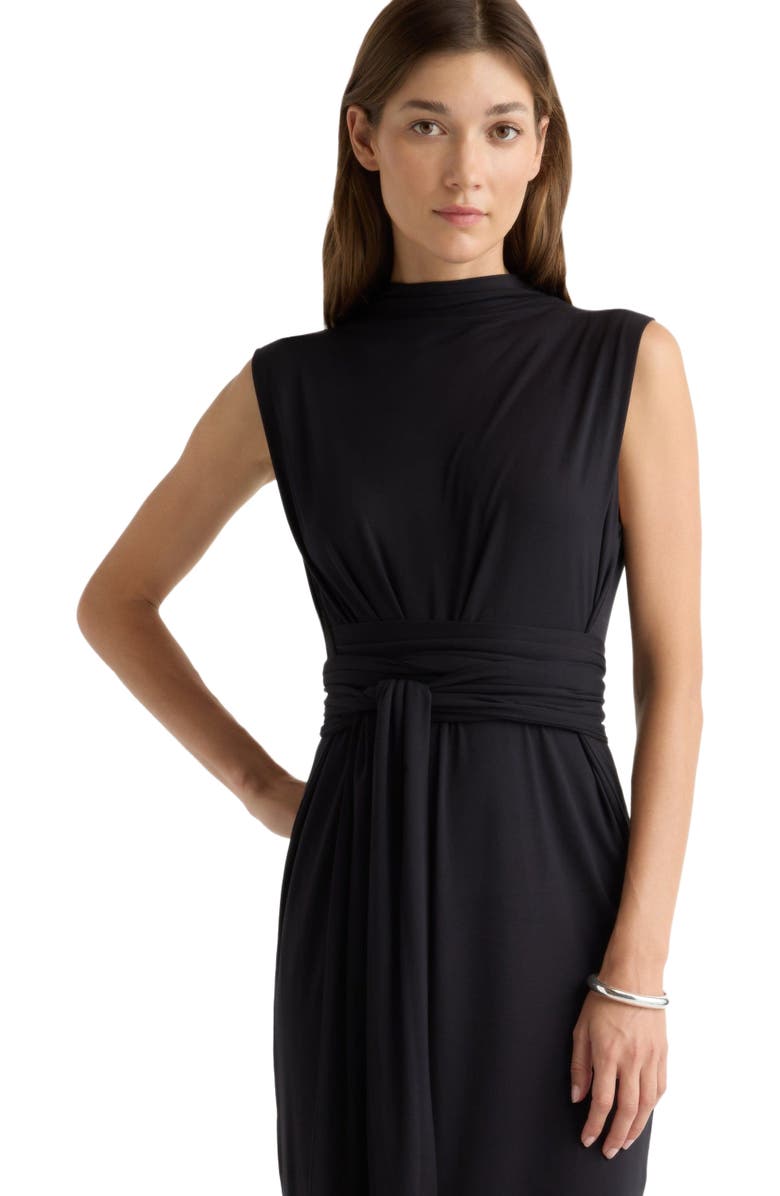 Modern Citizen Eden Sleeveless Tie Front Dress, Alternate, color, 