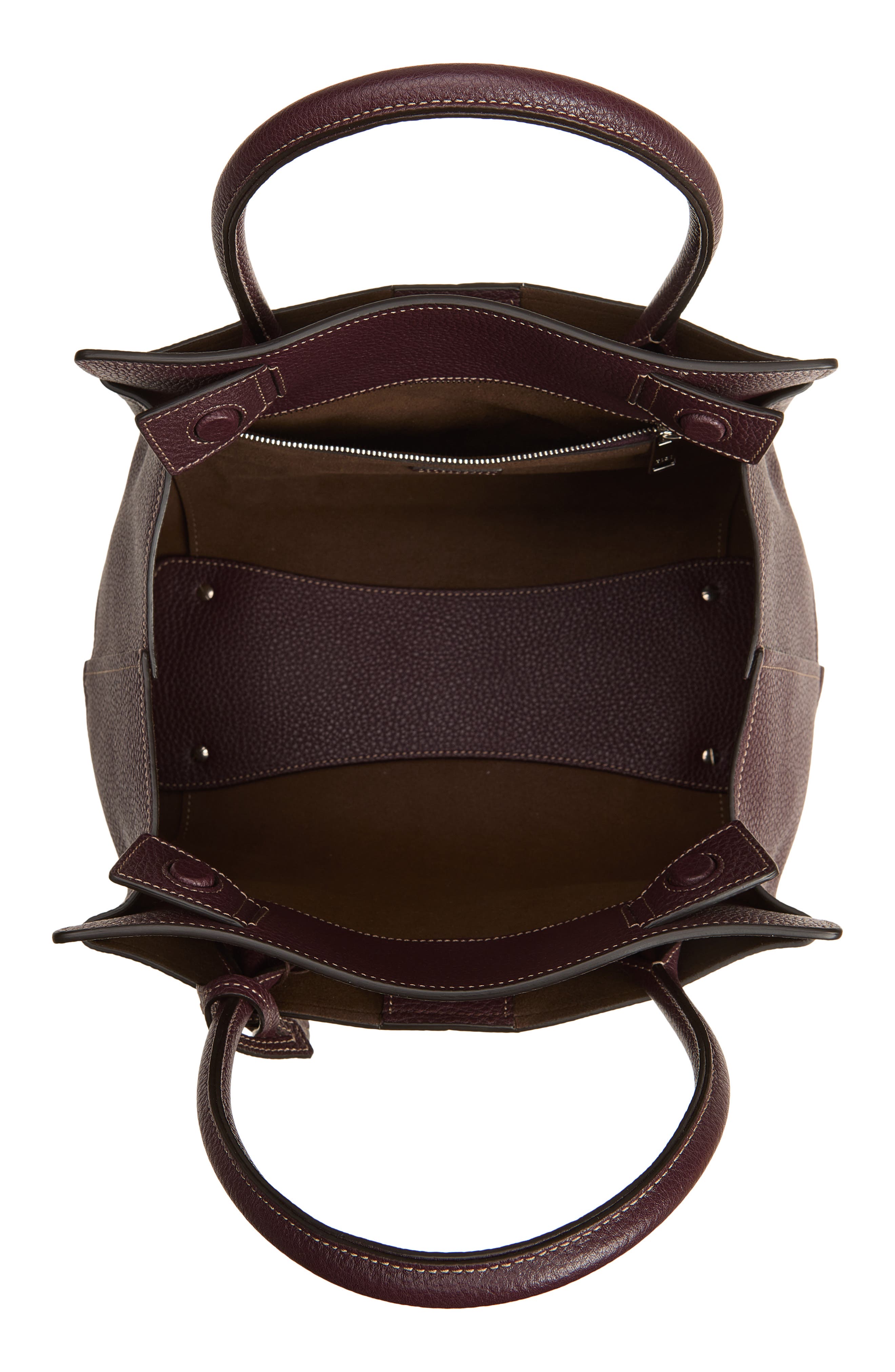 DBK Leather Shopping Tote, Alternate, color, KRAFT CHIARO
