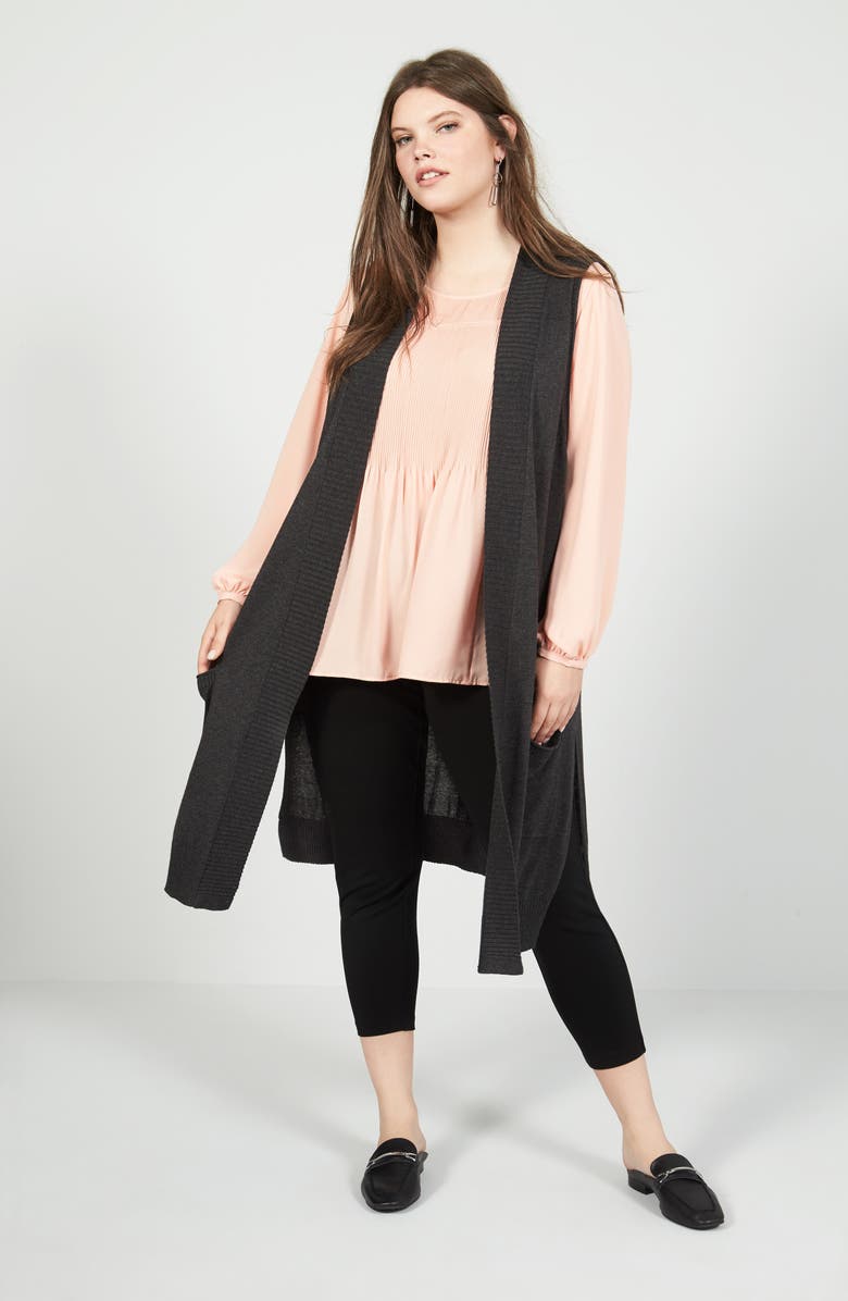 Sejour Zip Pocket Ankle Leggings, Alternate, color,