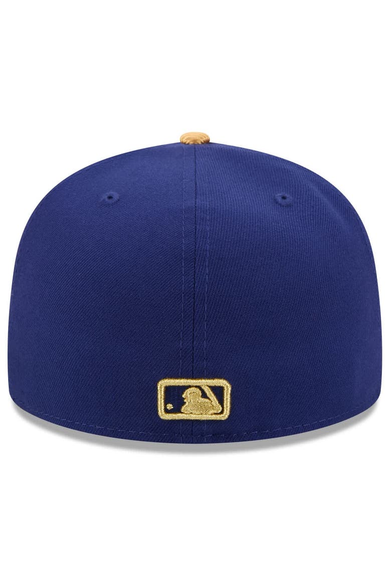 Men's New Era  Royal Los Angeles Dodgers 2026 Gold Collection 59FIFTY Fitted Hat, Alternate, color, Royal