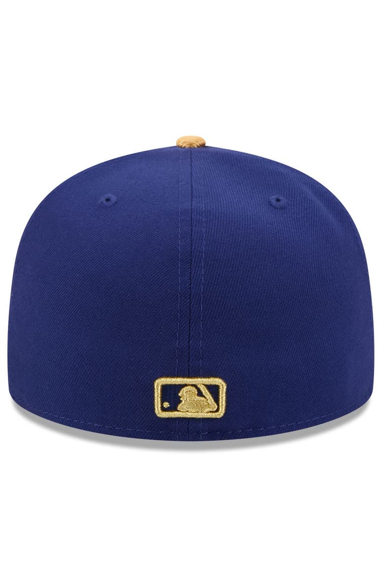 New Era Men's New Era  Royal Los Angeles Dodgers 2026 Gold Collection 59FIFTY Fitted Hat, Alternate, color, Royal