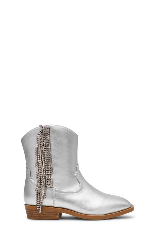 Dolce Vita Dv By Kids' Shayke Western Boot In Silver