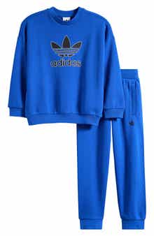 adidas Originals Kids' Crewneck Sweatshirt & Joggers Set