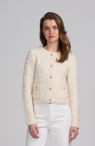 ELLE Collection Boucle Cardigan