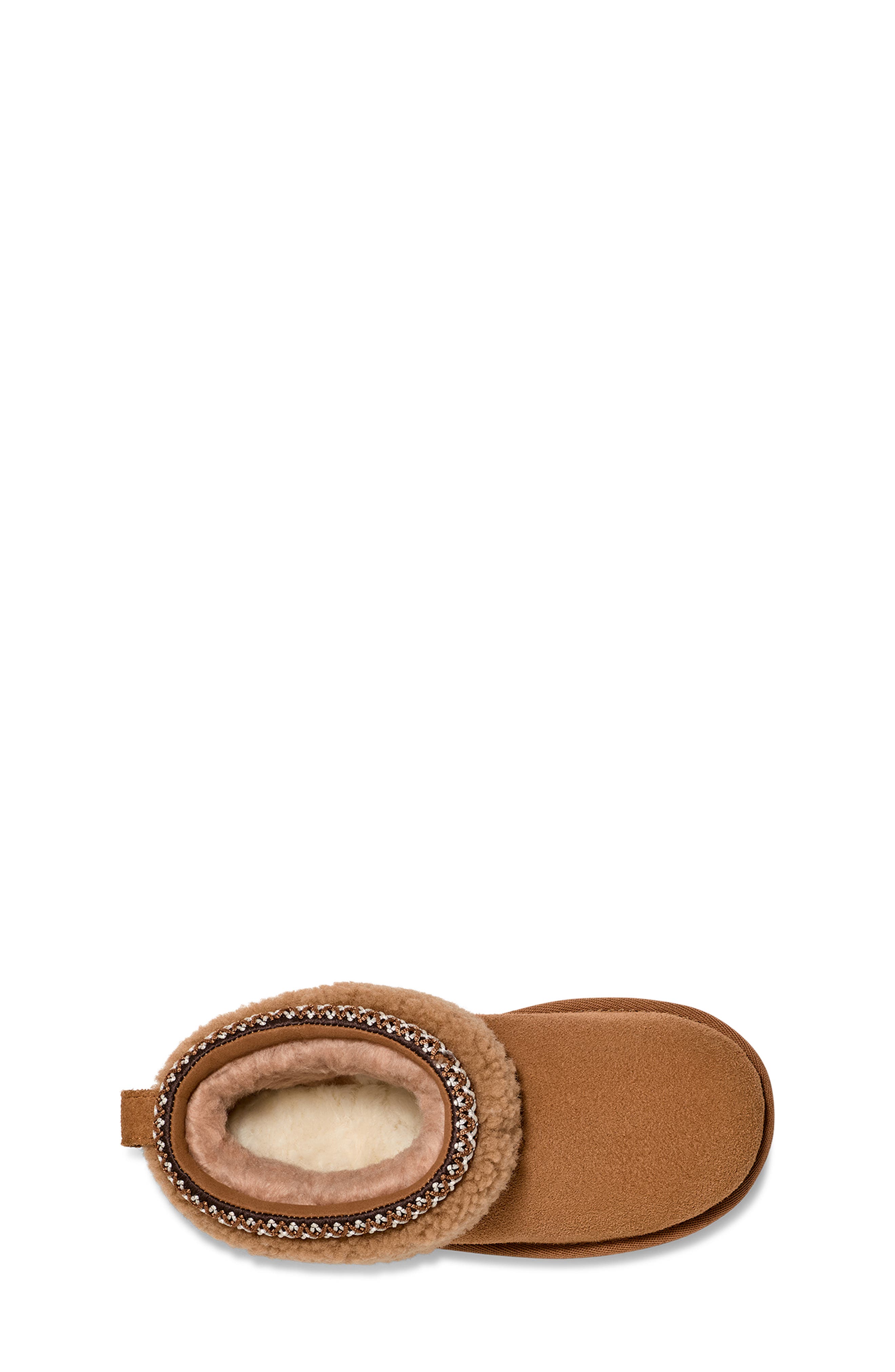 UGG<sup>®</sup> Kids' Classic Ultra Mini Max Curly Shearling Boot, Alternate, color, 