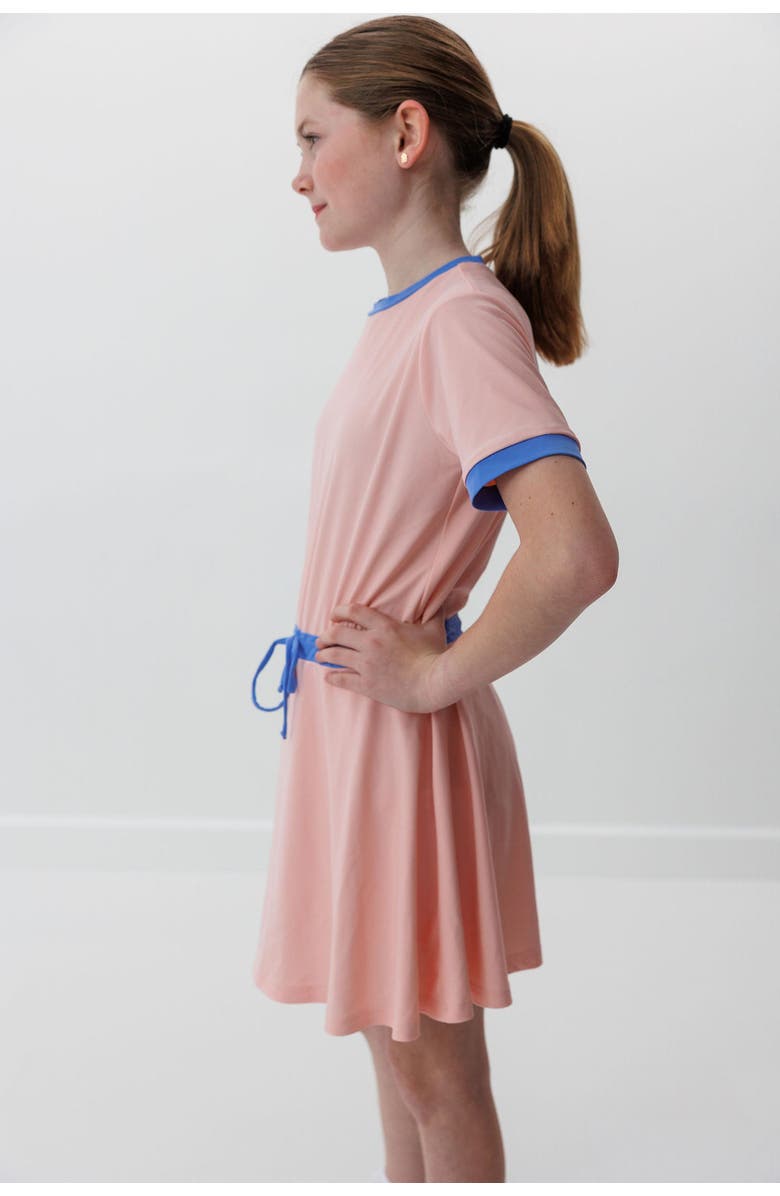 Courtside Kids Girls Tennis Skort Dress, Alternate, color, Pink