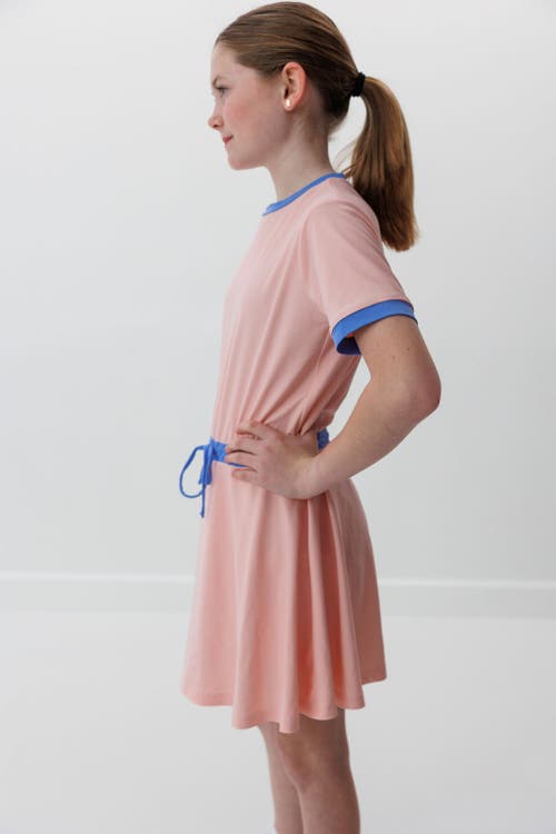 Courtside Kids Girls Tennis Skort Dress In Pink