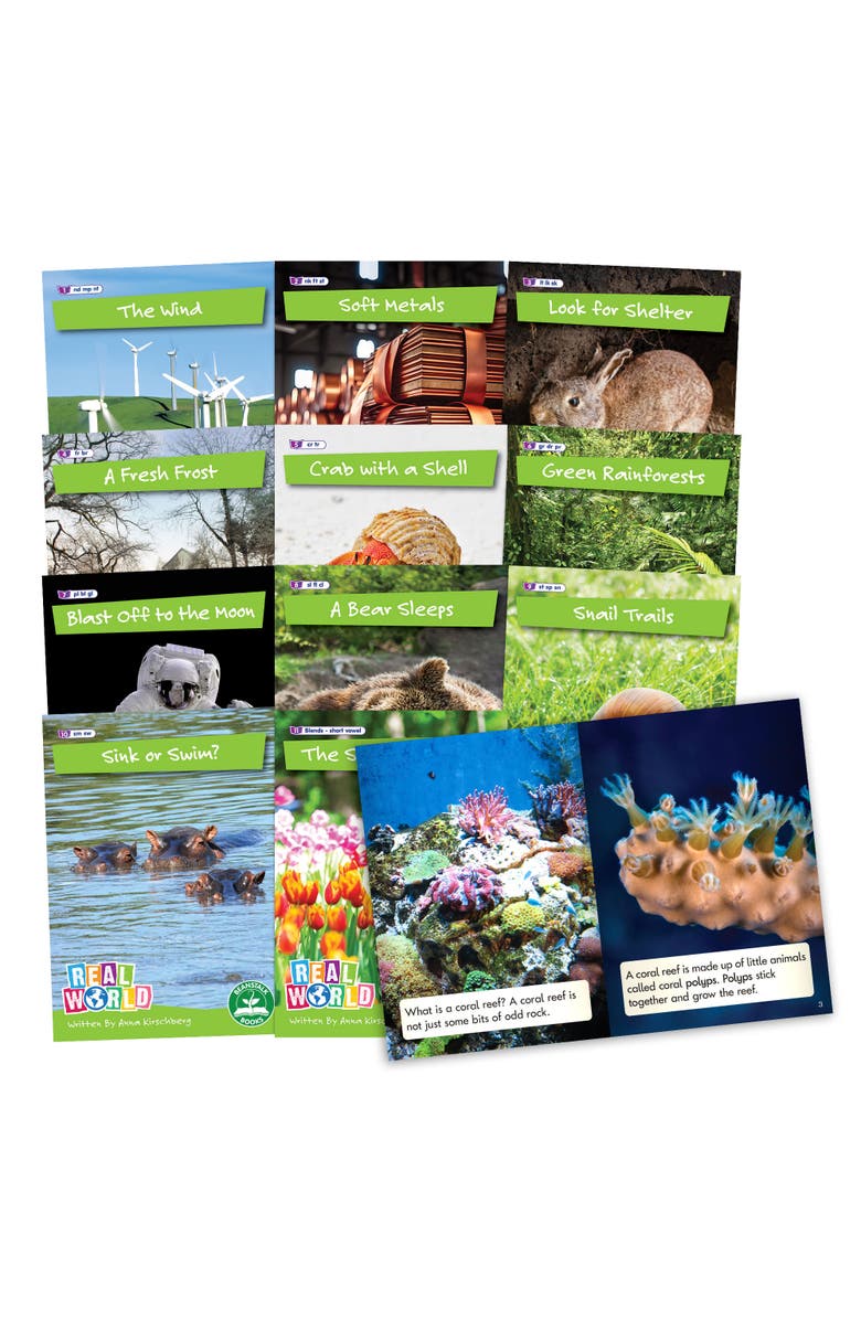 Junior Learning Real World Phase 4 Hilo Decodable Books, 6 Set, Main, color, Multicolored