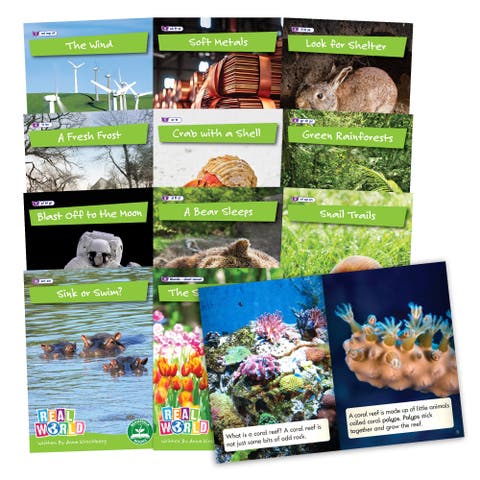 Real World Phase 4 Hilo Decodable Books, 6 Set