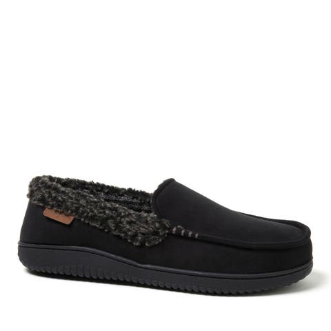 Alexander Microsuede Moccasin Slipper (Men)