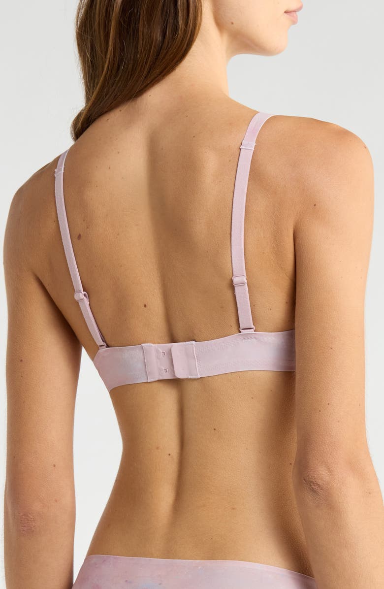 MeUndies DreamSeam Plunge Bralette, Alternate, color, Stardust