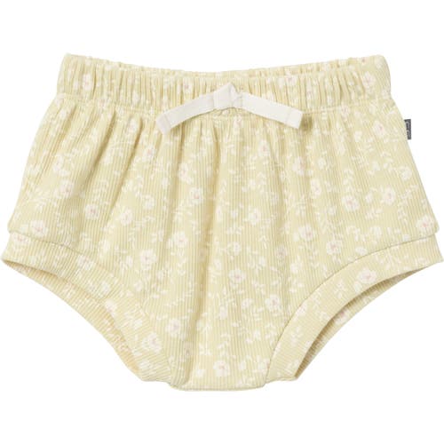 Modern Moments™ By Gerber Coordinating Bodysuits & Shorts Set 4-pack In Dusty Yellow Floral/lt Rose