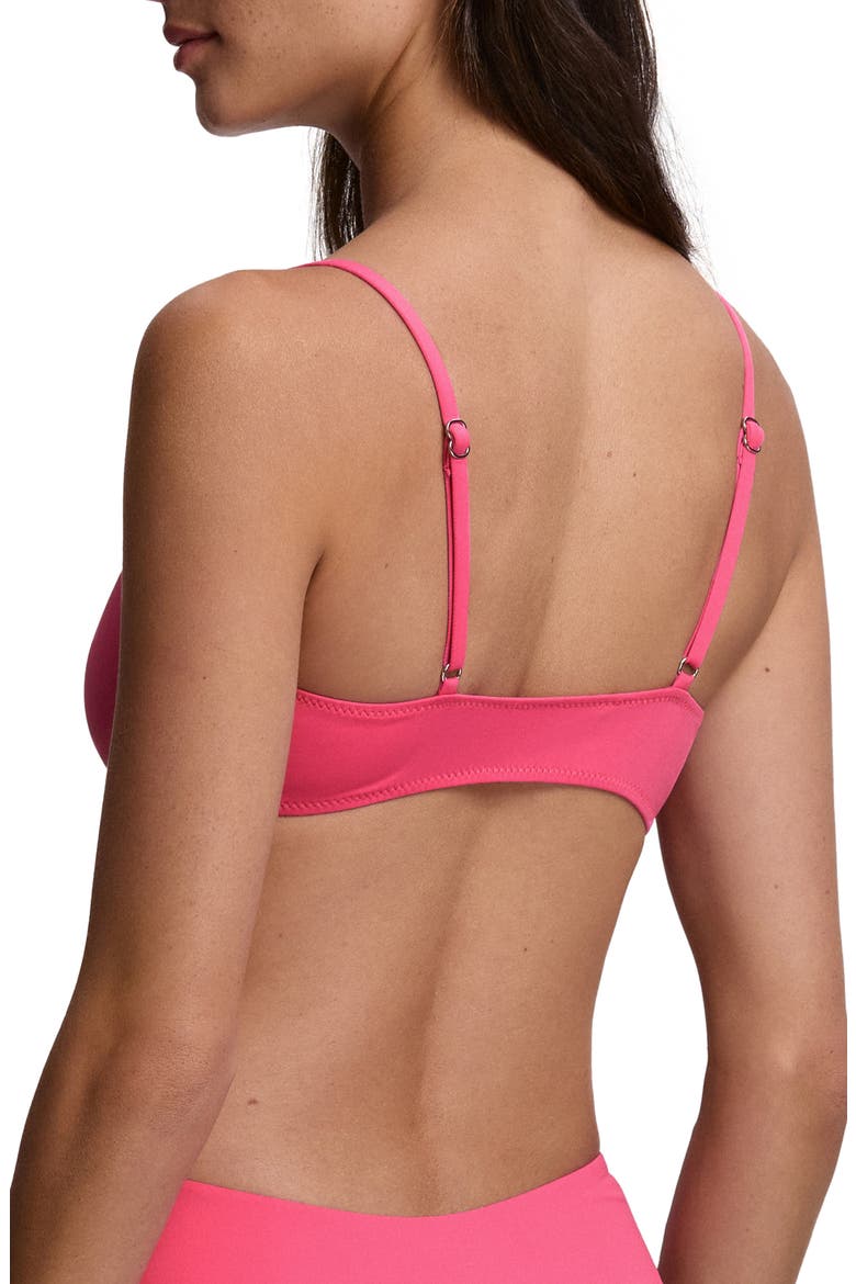 Kennedy Bikini Top, Alternate, color, DESERT PINK