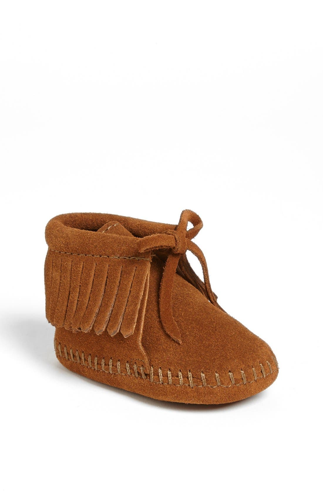 Minnetonka Fringe Bootie, Main, color, 