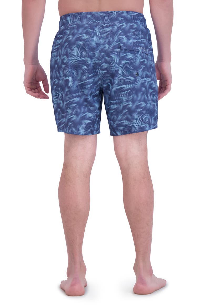 7-Inch Volley Swim Shorts, Alternate, color, GRAY/ BLUE