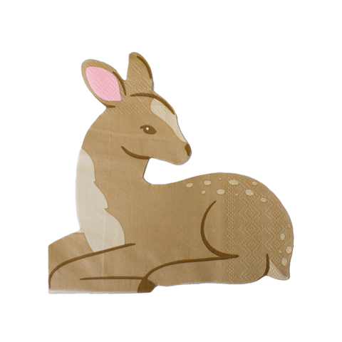 Camp Explorer Deer Large Napkins