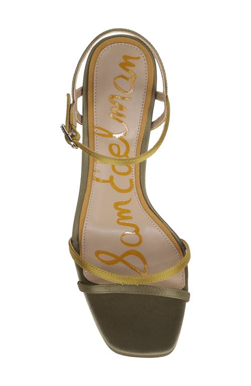 Sam Edelman Presley Strappy Sandal In Multi