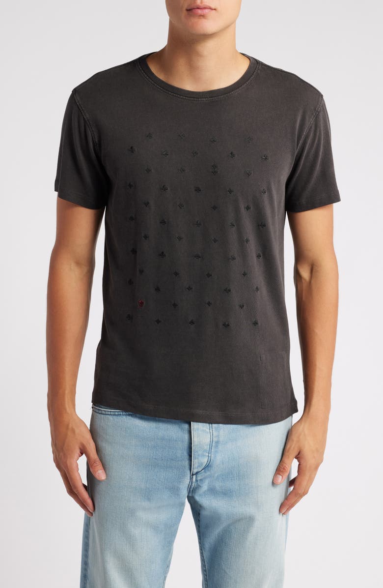 John Varvatos Suits Organic Cotton Graphic T-Shirt, Main, color,