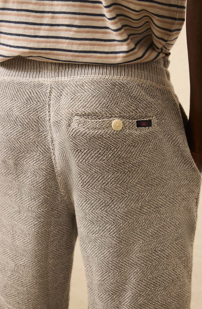 Faherty White Water Organic Cotton Blend Drawstring Shorts, Alternate, color, 