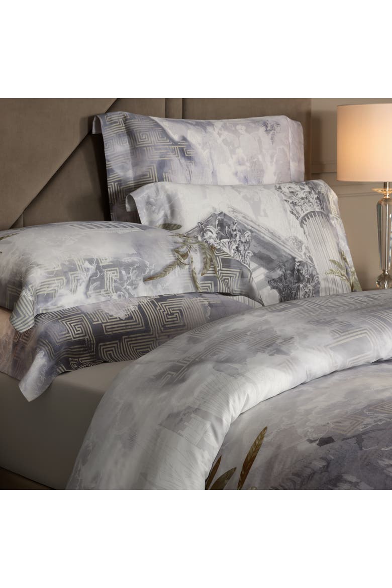 Delphia pillowcase, Alternate, color, Grey