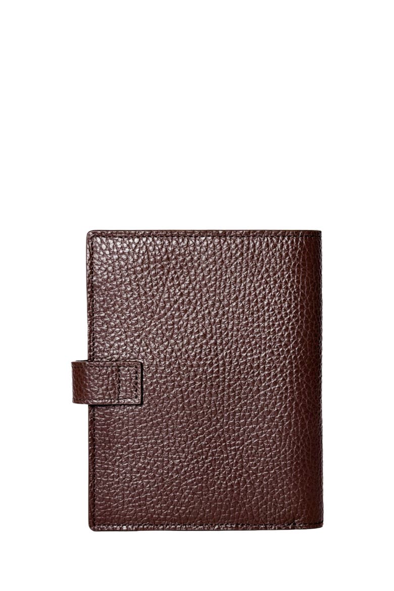 Upcycled Italian Leather Passport Wallet, Alternate, color, Burgundy