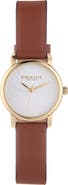 COACH Grand Leather Strap Watch, 36mm